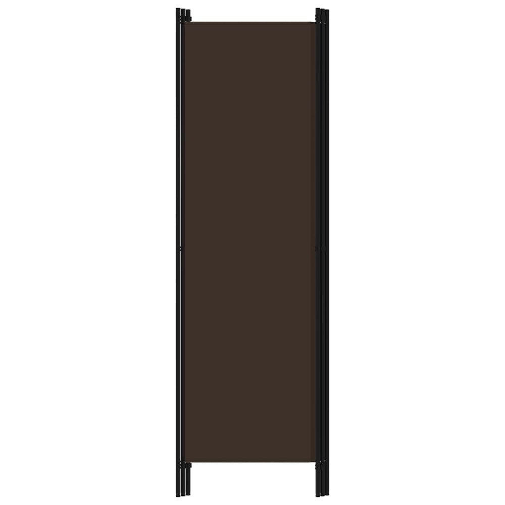 Kamerscherm met 3 panelen 150x180 cm bruin MeubelReus