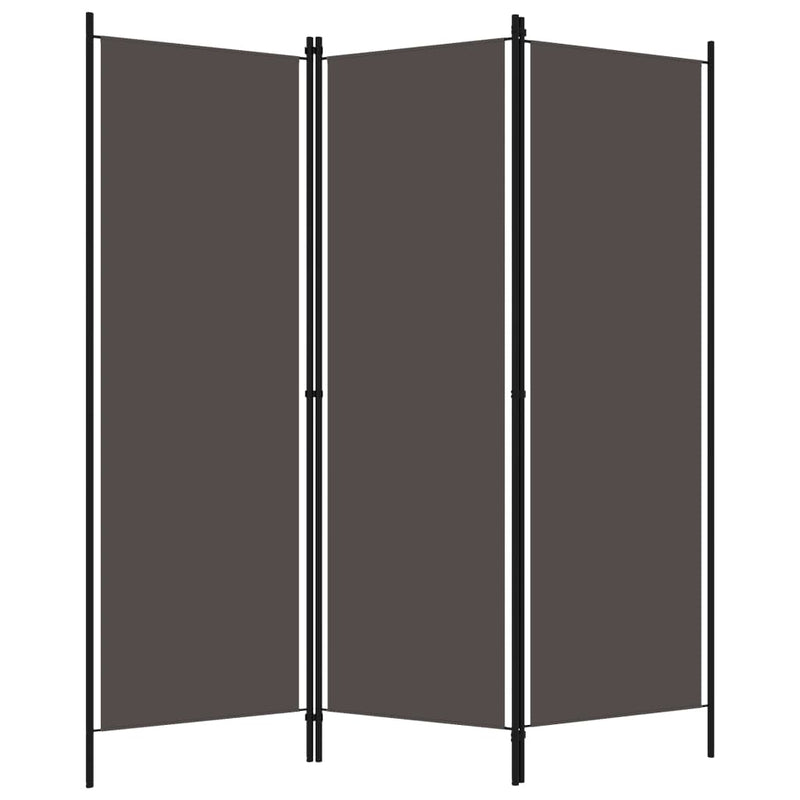 Kamerscherm met 3 panelen 150x180 cm antraciet MeubelReus