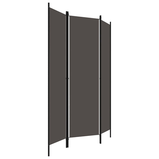 Kamerscherm met 3 panelen 150x180 cm antraciet MeubelReus