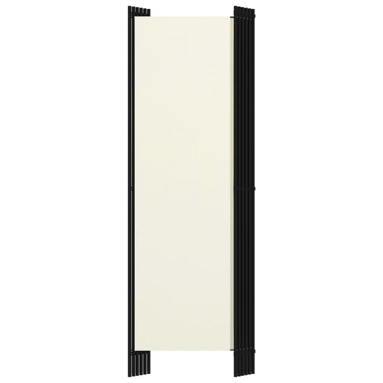 Kamerscherm met 6 panelen 300x180 cm crèmewit MeubelReus