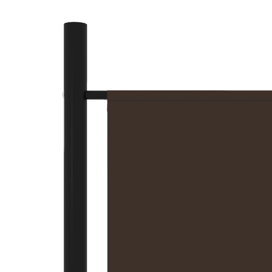 Kamerscherm met 6 panelen 300x180 cm bruin MeubelReus
