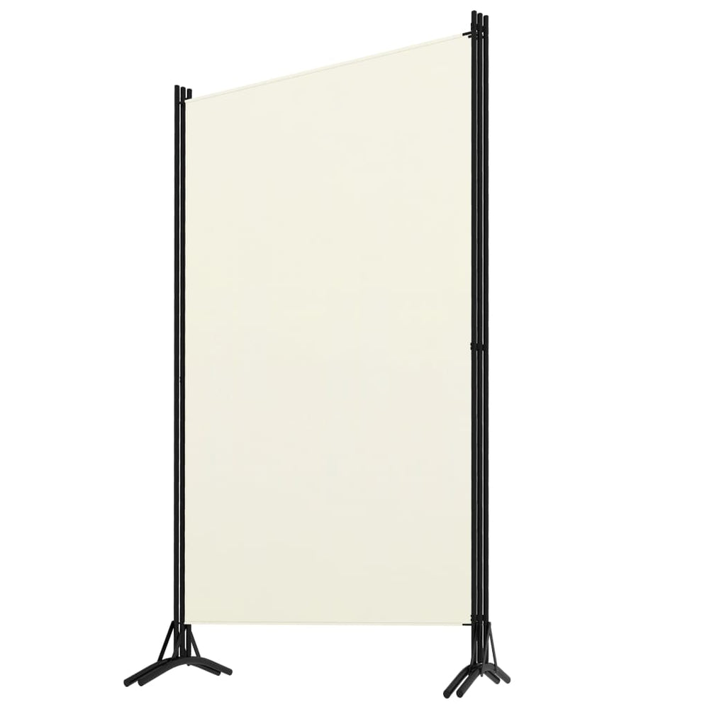 Kamerscherm met 3 panelen 260x180 cm crèmewit MeubelReus
