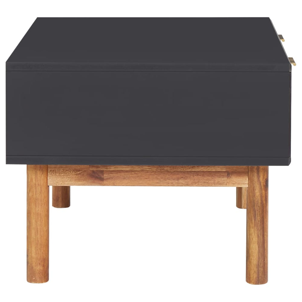 Salontafel 90x50x40 cm massief acaciahout en MDF MeubelReus