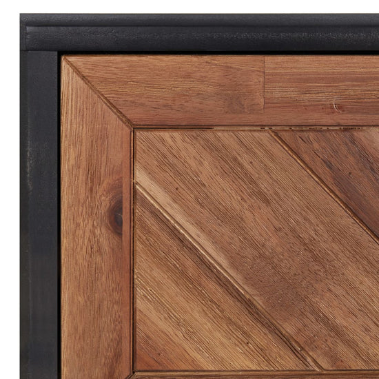 Salontafel 90x50x40 cm massief acaciahout en MDF MeubelReus