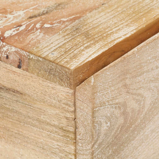 Nachtkastje 40x30x50 cm massief mangohout MeubelReus