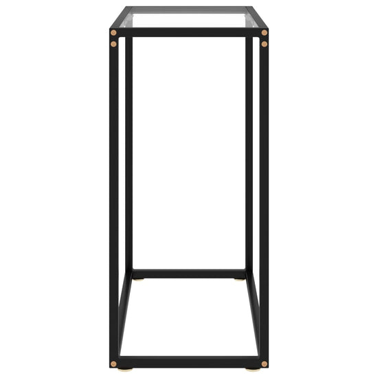 Wandtafel 60x35x75 cm gehard glas transparant MeubelReus