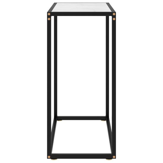 Wandtafel 60x35x75 cm gehard glas wit MeubelReus