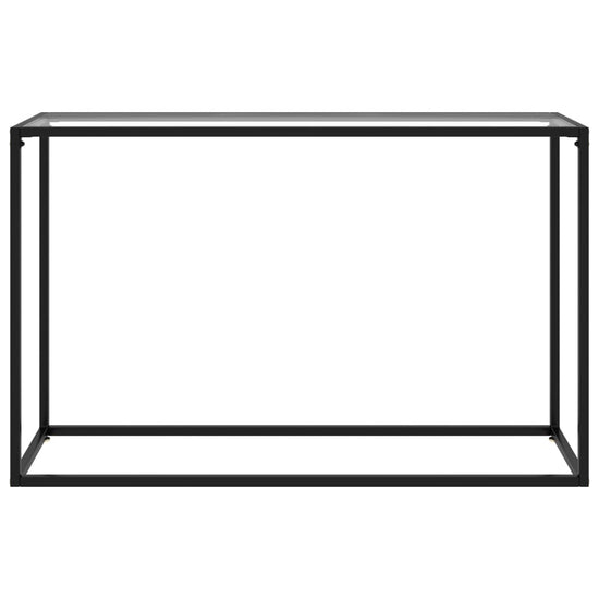 Wandtafel 120x35x75 cm gehard glas transparant MeubelReus