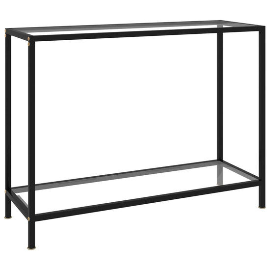 Wandtafel 100x35x75 cm gehard glas transparant MeubelReus