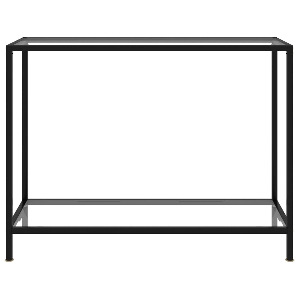 Wandtafel 100x35x75 cm gehard glas transparant MeubelReus