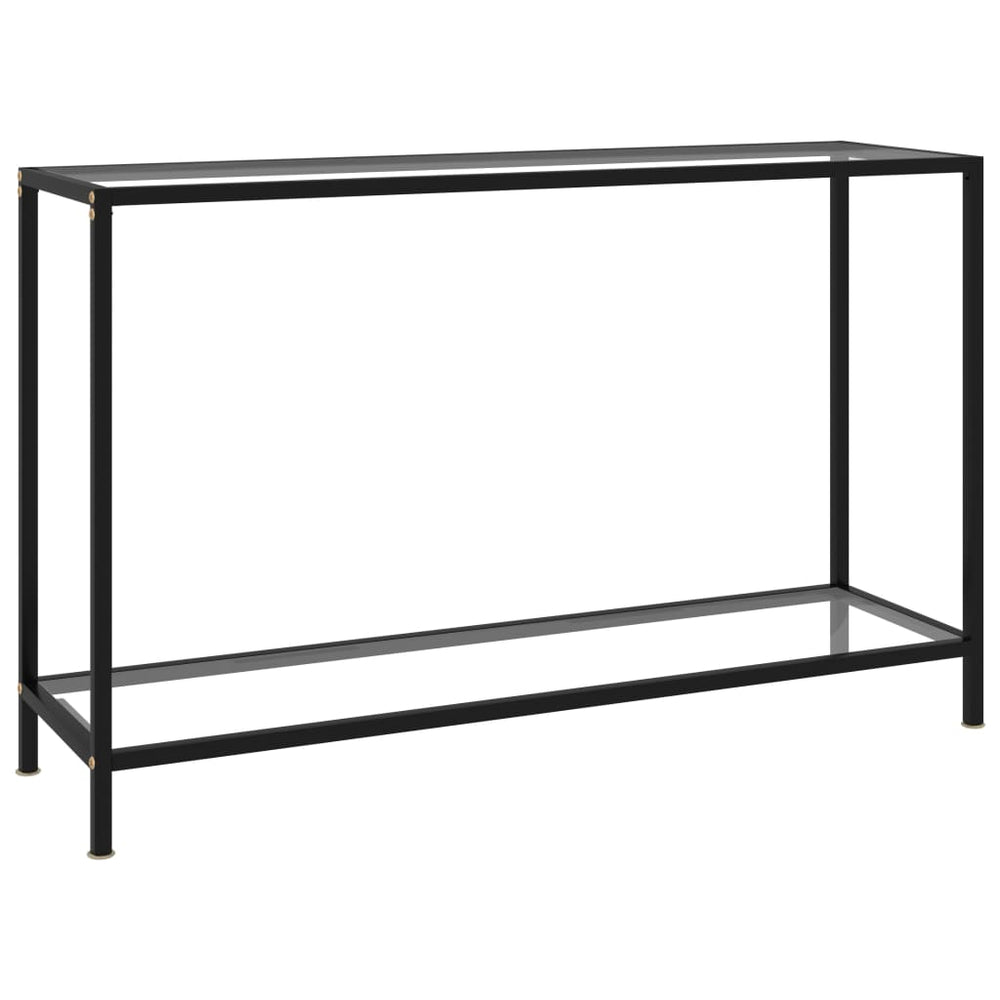 Wandtafel 120x35x75 cm gehard glas transparant MeubelReus