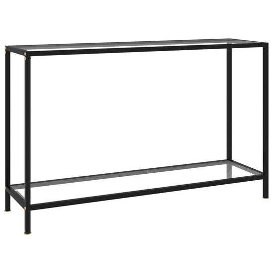 Wandtafel 120x35x75 cm gehard glas transparant MeubelReus