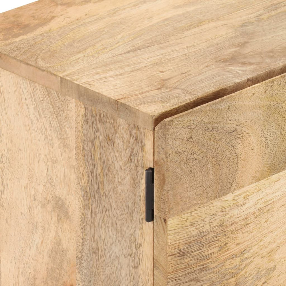 Nachtkastje 40x30x51 cm massief mangohout MeubelReus