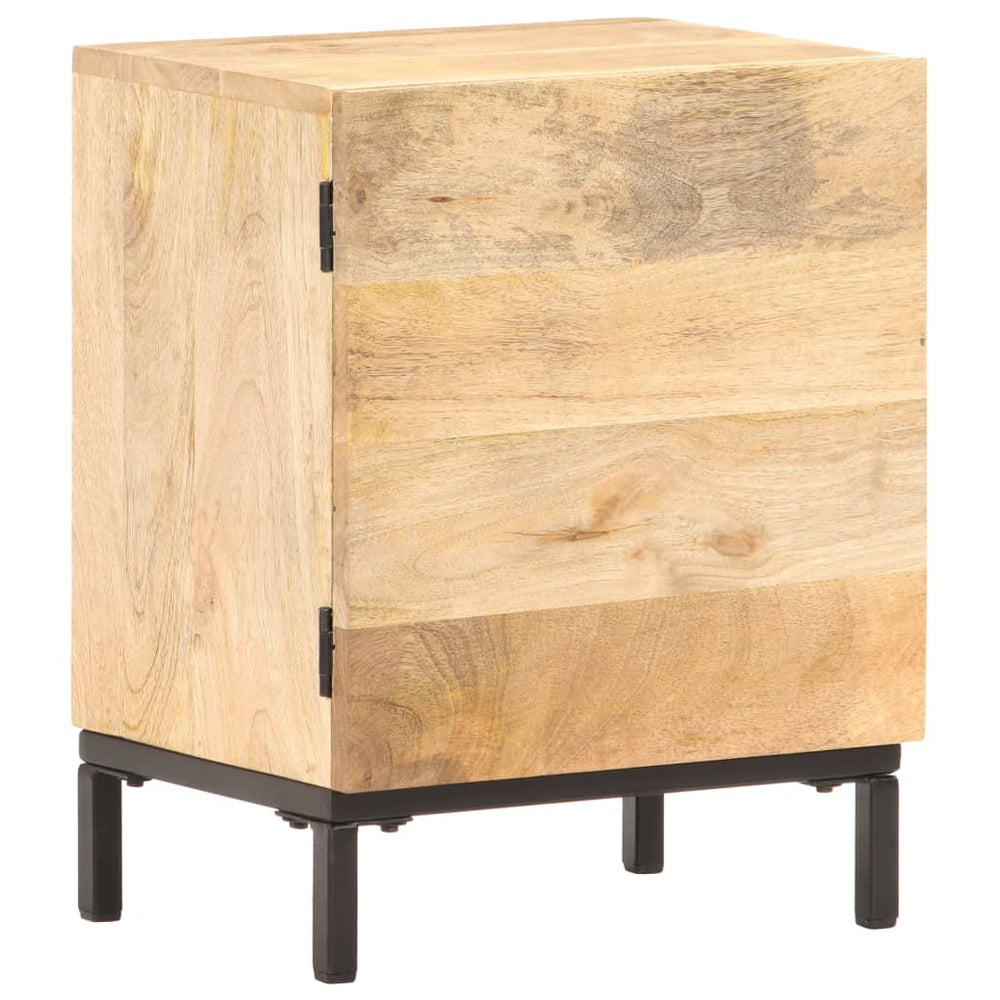 Nachtkastje 40x30x51 cm massief mangohout MeubelReus