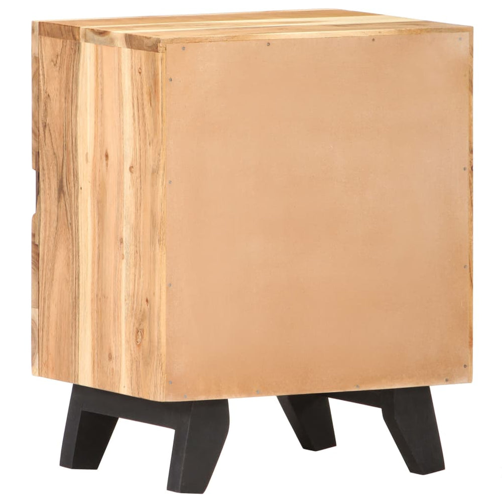 Nachtkastje 40x30x51 cm massief acaciahout MeubelReus