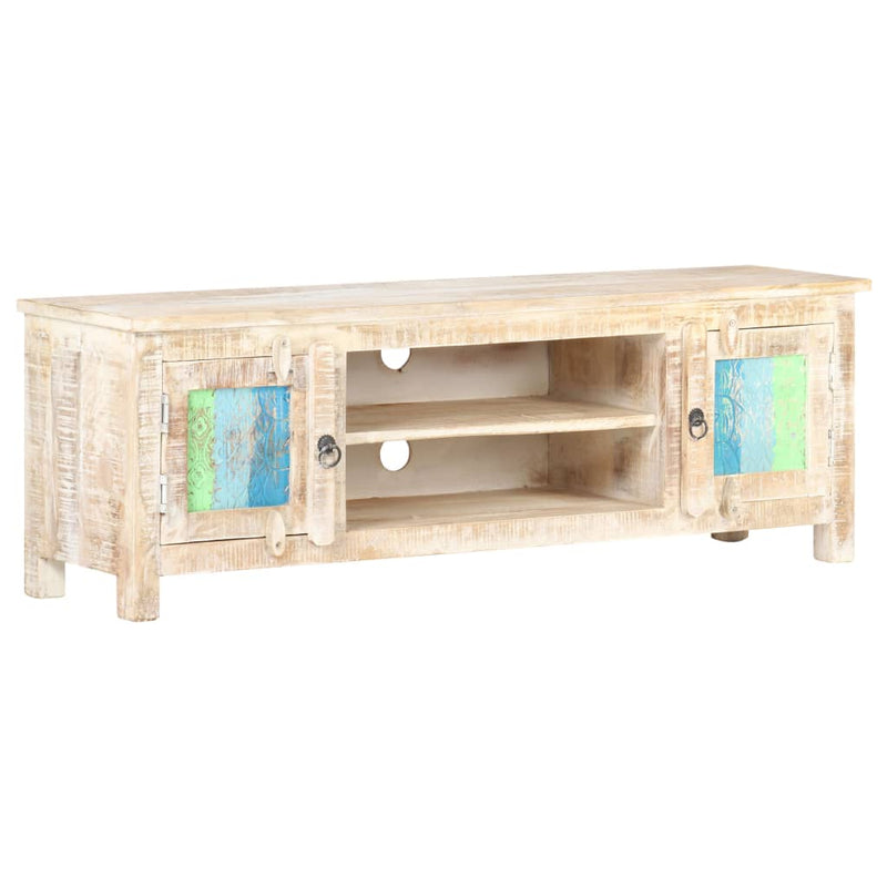 Tv-meubel 120x30x40 cm ruw acaciahout MeubelReus