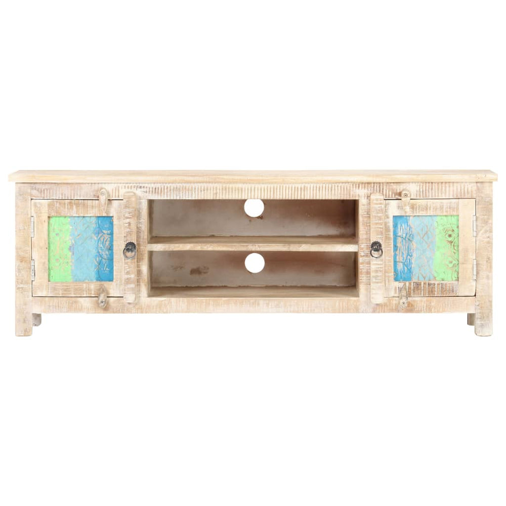 Tv-meubel 120x30x40 cm ruw acaciahout MeubelReus