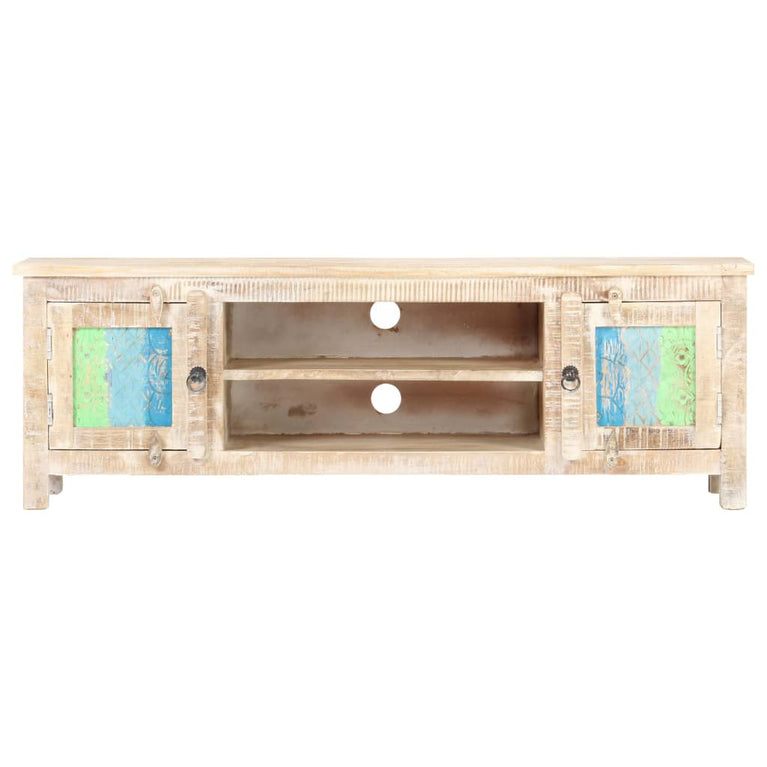 Tv-meubel 120x30x40 cm ruw acaciahout MeubelReus