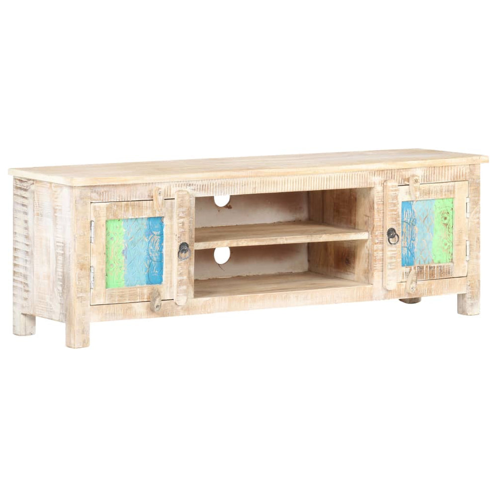 Tv-meubel 120x30x40 cm ruw acaciahout MeubelReus