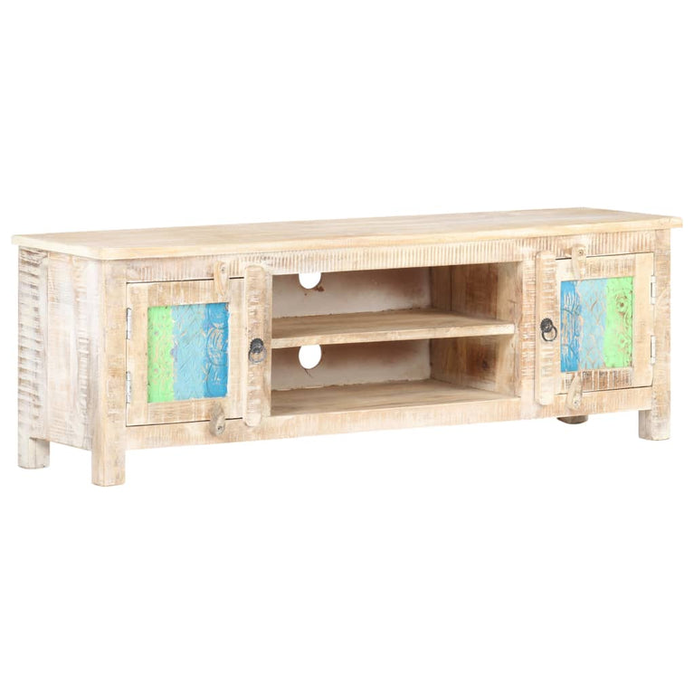 Tv-meubel 120x30x40 cm ruw acaciahout MeubelReus