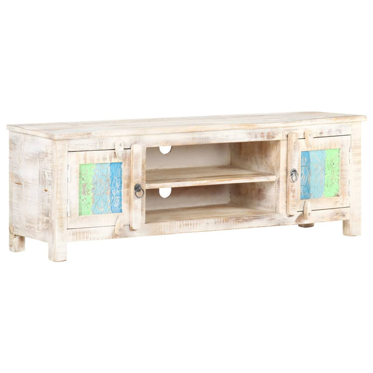 Tv-meubel 120x30x40 cm ruw acaciahout MeubelReus