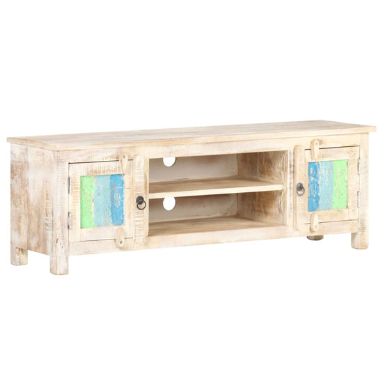 Tv-meubel 120x30x40 cm ruw acaciahout MeubelReus
