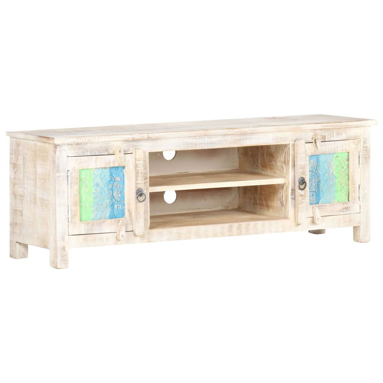 Tv-meubel 120x30x40 cm ruw acaciahout MeubelReus