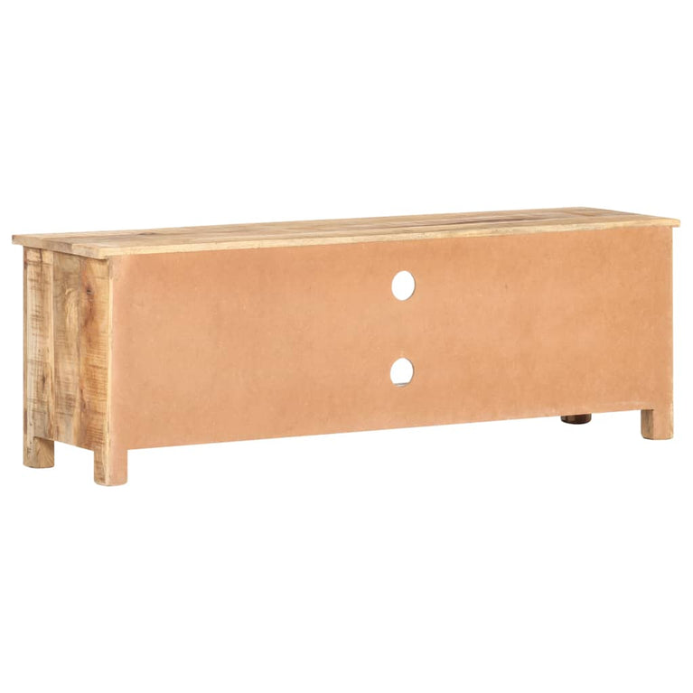 Tv-meubel 120x30x40 cm ruw mangohout MeubelReus
