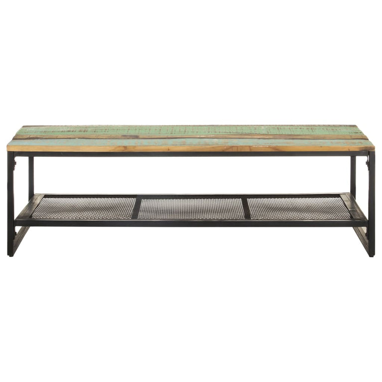 Salontafel 110x60x35 cm massief gerecycled hout MeubelReus