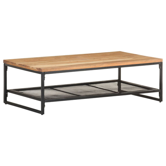 Salontafel 110x60x35 cm massief acaciahout MeubelReus