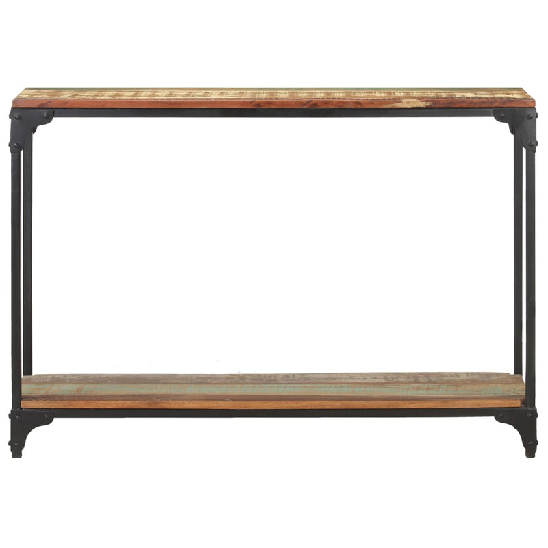 Wandtafel 110x30x75 cm massief gerecycled hout MeubelReus