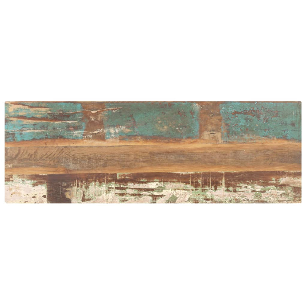 Wandtafel 110x30x75 cm massief gerecycled hout MeubelReus
