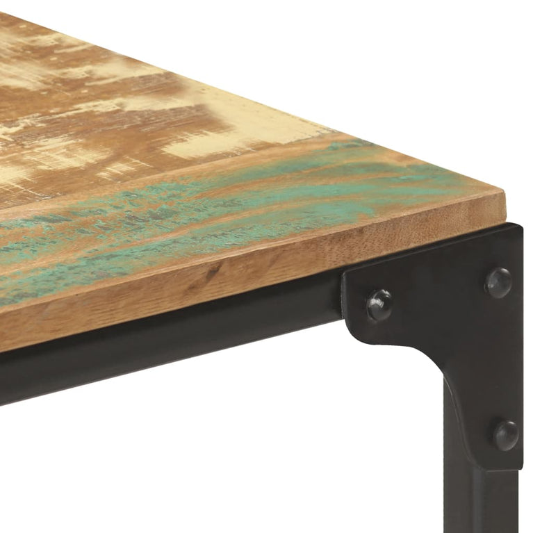 Wandtafel 110x30x75 cm massief gerecycled hout MeubelReus
