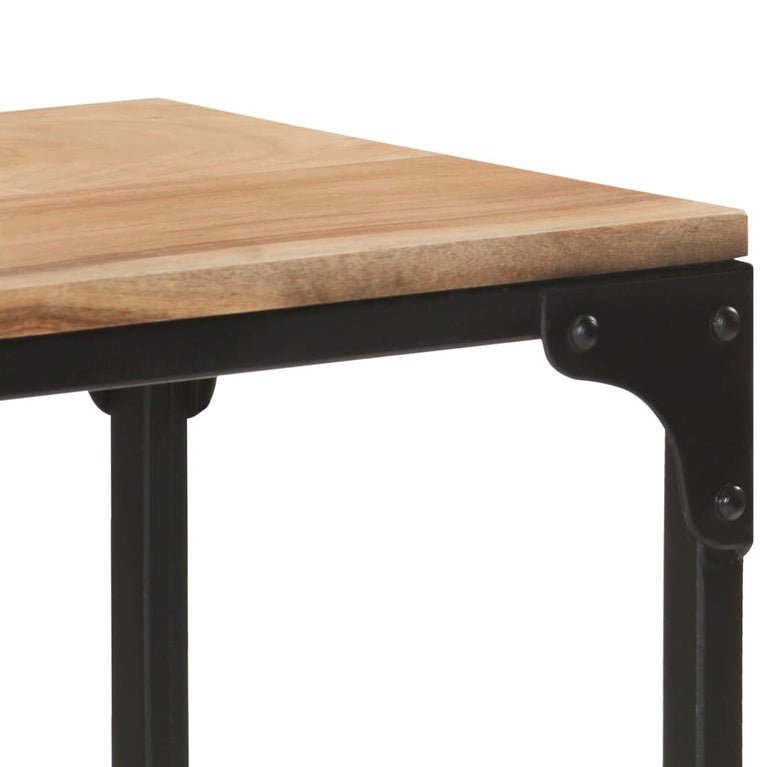 Wandtafel 110x30x75 cm massief acaciahout MeubelReus