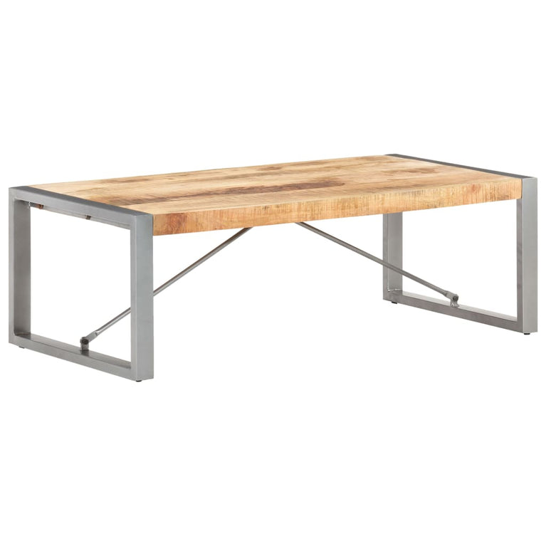 Salontafel 120x60x40 cm ruw mangohout MeubelReus