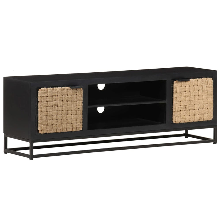Tv-meubel120x30x40 cm massief mangohout MeubelReus