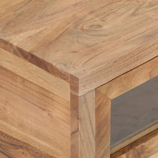 Salontafel 90x60x40 cm massief acaciahout MeubelReus