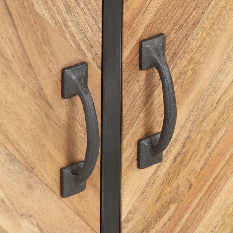Tv-meubel 120x30x40 cm massief acaciahout MeubelReus