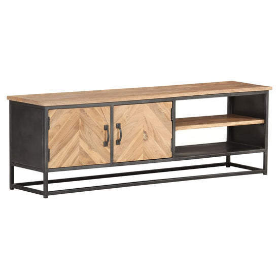 Tv-meubel 120x30x40 cm massief acaciahout MeubelReus