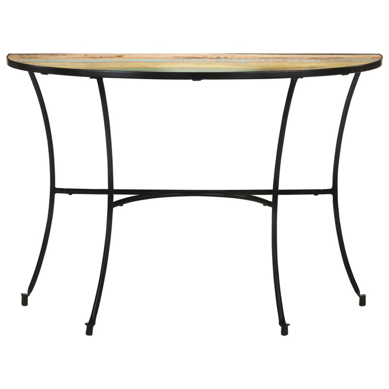 Bijzettafel 110x40x77 cm massief gerecycled hout MeubelReus