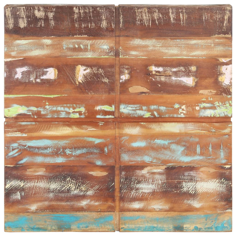 Salontafel 80x80x28 cm massief gerecycled hout MeubelReus