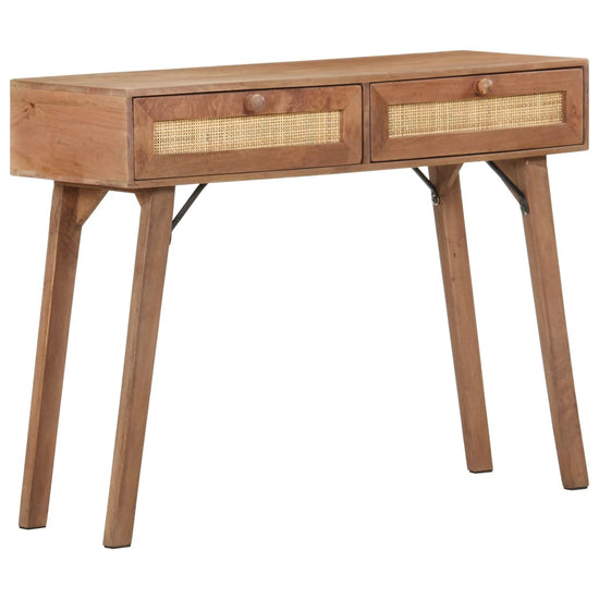 Wandtafel 100x35x76 cm massief mangohout MeubelReus