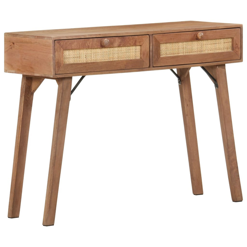 Wandtafel 100x35x76 cm massief mangohout MeubelReus