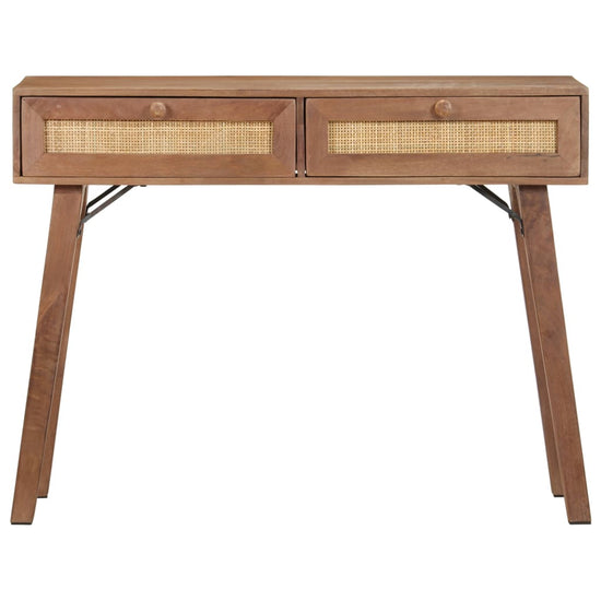 Wandtafel 100x35x76 cm massief mangohout MeubelReus