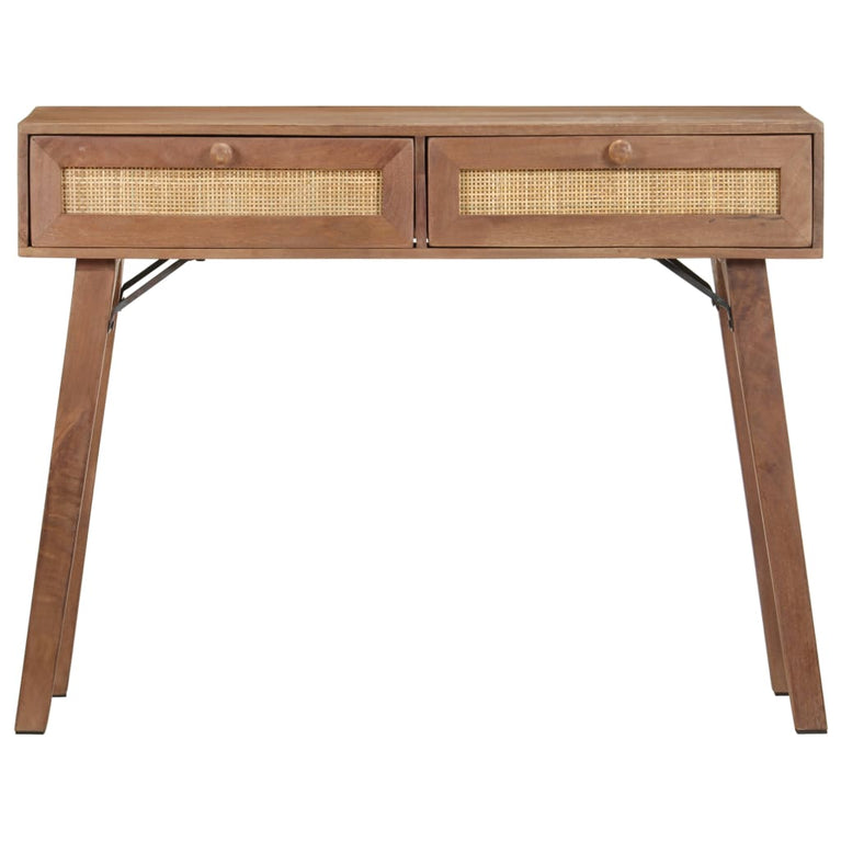Wandtafel 100x35x76 cm massief mangohout MeubelReus