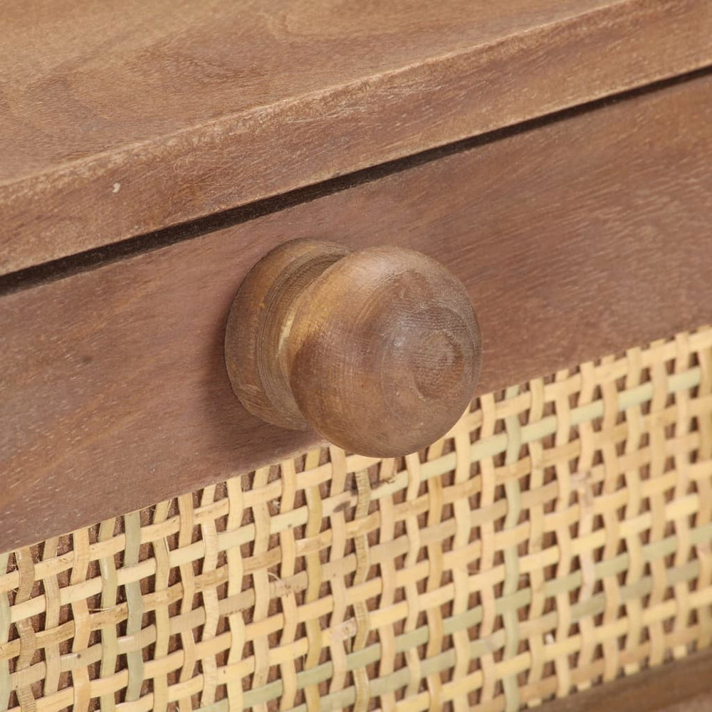 Wandtafel 100x35x76 cm massief mangohout MeubelReus