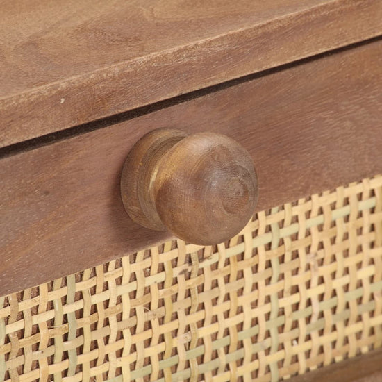 Wandtafel 100x35x76 cm massief mangohout MeubelReus