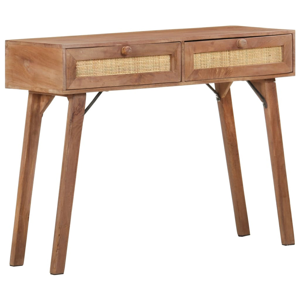Wandtafel 100x35x76 cm massief mangohout MeubelReus