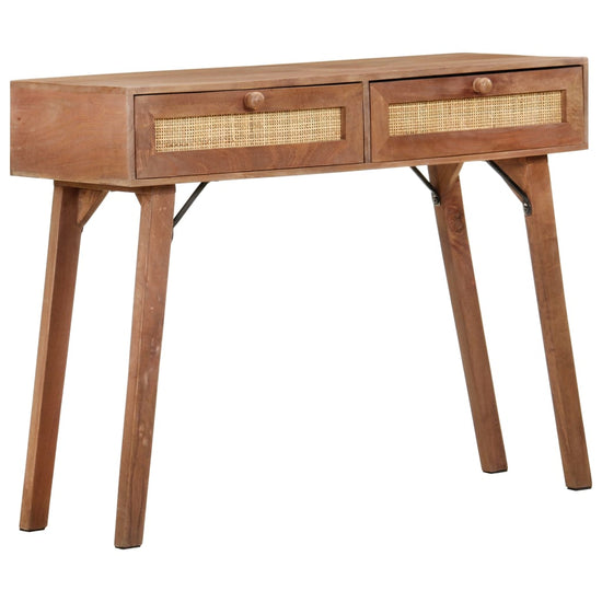 Wandtafel 100x35x76 cm massief mangohout MeubelReus
