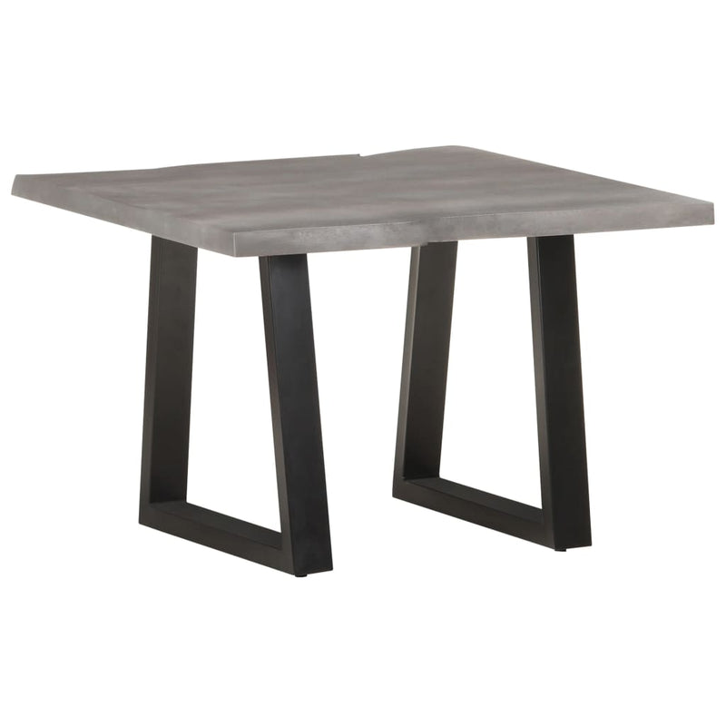 Salontafel met natuurlijke randen 60x60x40 cm acaciahout MeubelReus